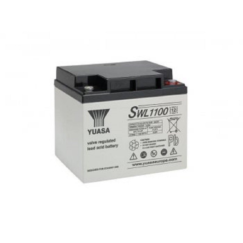 Fukawa YUASA SWL1100 (12V 40,6Ah závit M5 životnost 12let)
