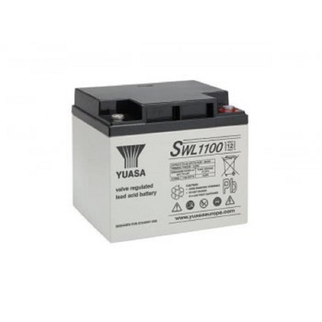 Fukawa YUASA SWL1100 (12V 40,6Ah závit M5 životnost 12let)