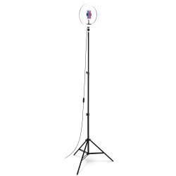 CONNECT IT Selfie12Ring kruhové 12" LED světlo + stativ 2,1 m