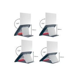 LEITZ Nastavitelný stojan pod notebook ERGO Cosy, sametově šedá