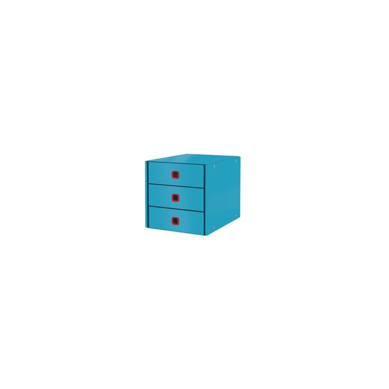 LEITZ Zásuvkový box Click&Store COSY, 3 zásuvky, klidná modrá