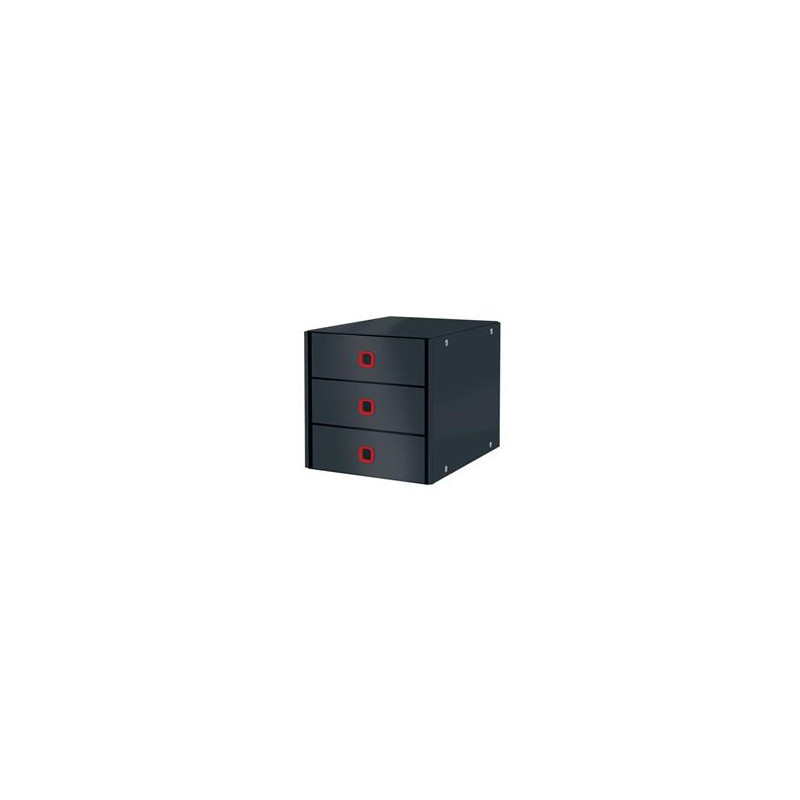 LEITZ Zásuvkový box Click&Store COSY, 3 zásuvky, sametově šedá