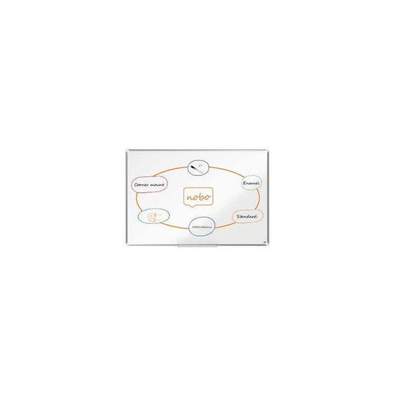 Nobo smaltovaná magnetická tabule Premium Plus 1200 x 900 mm
