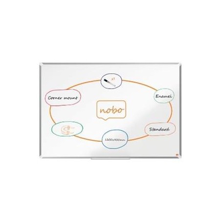 Nobo smaltovaná magnetická tabule Premium Plus 1200 x 900 mm