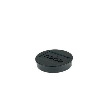 Nobo magnety 30 mm, černé (4)