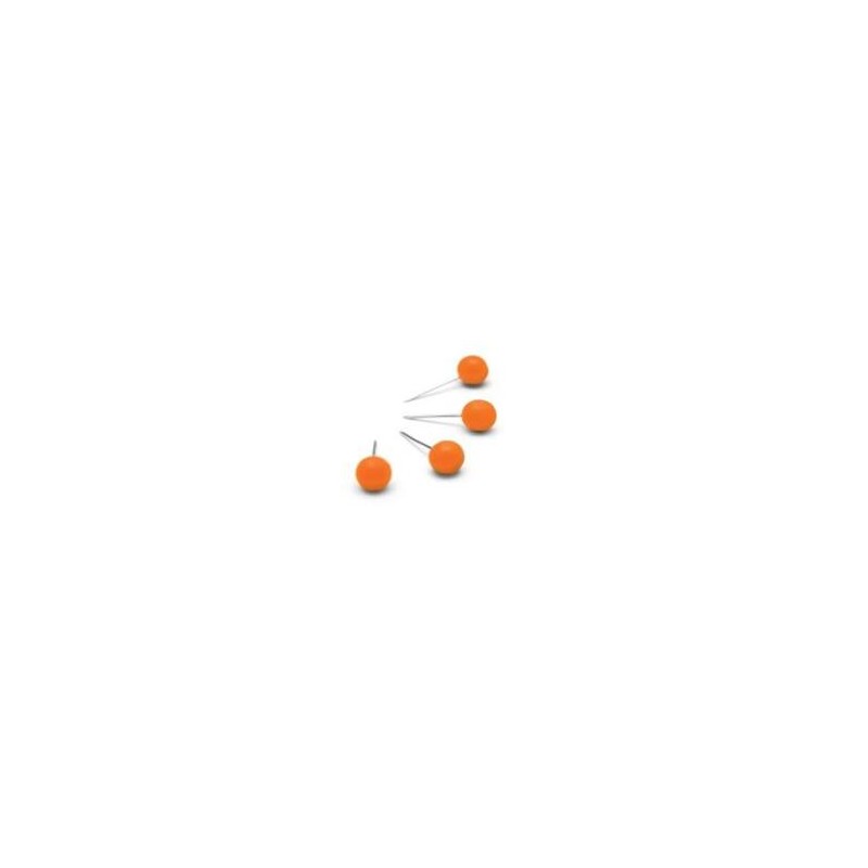 Nobo připínáčky, oranžové (100)
