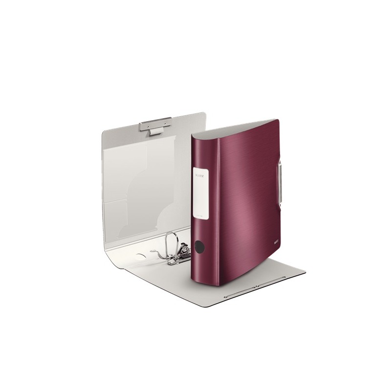 LEITZ Mobilní pořadač 180° Active STYLE, 75 mm, granátově červená
