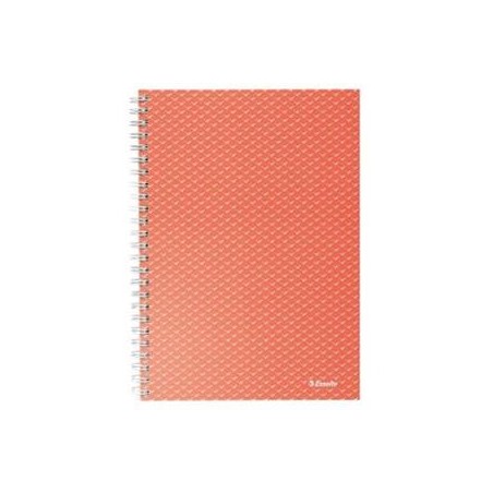 Blok Esselte Colour'Breeze A5 linka, korálový
