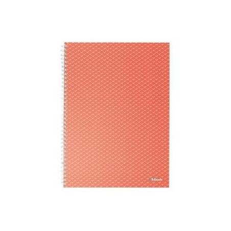 Esselte blok Colour'Breeze A4 linka, korálový