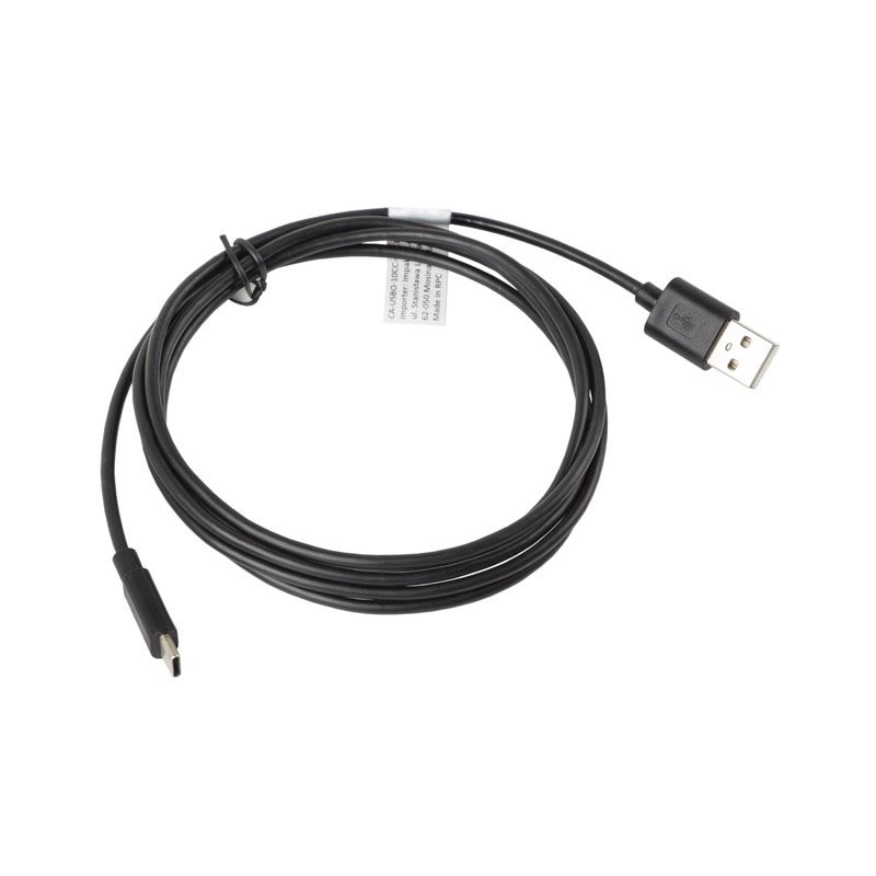 LANBERG USB-C (M) na USB-A (M) 2.0 kabel 1,8m, černý