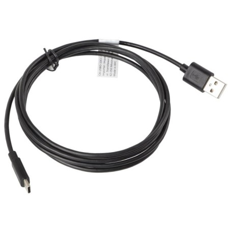 LANBERG USB-C (M) na USB-A (M) 2.0 kabel 1,8m, černý