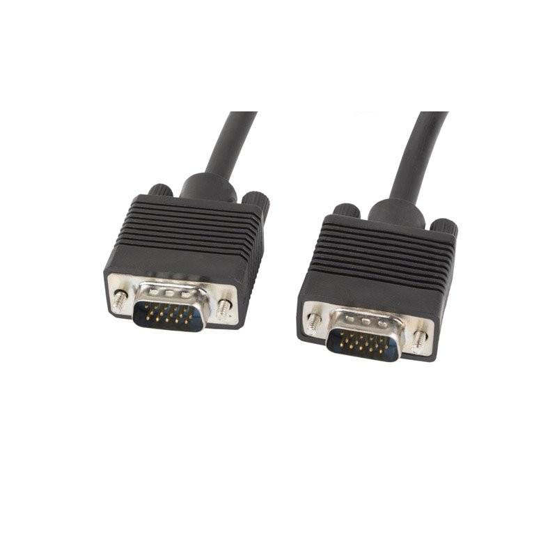 LANBERG VGA M / M kabel 1,8m dvojité stínění, černý