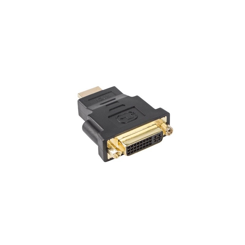 LANBERG redukce HDMI (M) na DVI-D (F) (24+5) černý