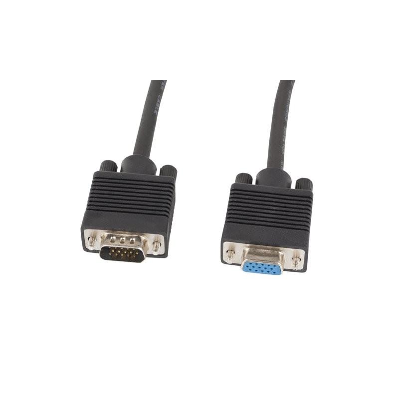 LANBERG VGA M / F prodlužující kabel 1,8m, stíněný, černý