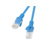 LANBERG Patch kabel CAT.5E UTP 5M modrý Fluke Passed