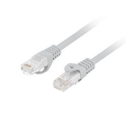 LANBERG Patch kabel CAT.6 UTP LSZH CU 0.5M šedý Fluke Passed