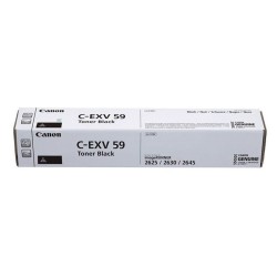 Canon originální toner C-EXV59 BK, 3760C002, black, 30000str.