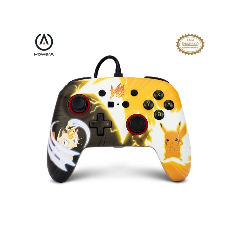 PowerA Enhanced Wired Controller for Nintendo Switch - Power-Up Mario