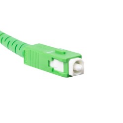 LANBERG optický patch cord SM SC/APC-SC/APC simplex 2,5m LSZH G657B3 průměr 3mm, barva bílá
