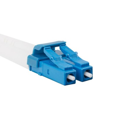 LANBERG optický patch cord SM LC/UPC-LC/UPC duplex 5m LSZH G657A1 průměr 3mm, barva žlutá