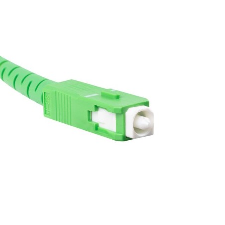 LANBERG optický patch cord SM SC/APC-SC/APC simplex 20m LSZH G657A2 průměr 3mm, barva bílá