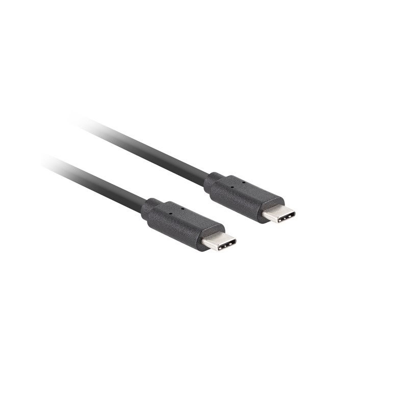 Lanberg USB-C M/M 3.1 GEN 2 kabel 1,8m 10GB/S PD100W černá