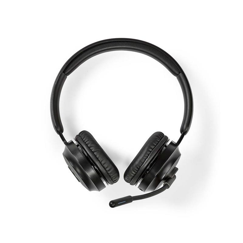 Nedis CHSTB310BK - Bezdrátová PC sluchátka | Na Uši | Stereo | Bluetooth | Sklopný Mikrofon | Černá