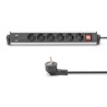 Digitus Prodlužovací přívod 230V 1,5m 6 zásuvek+vypínač+2xUSB-A+1xUSB-C