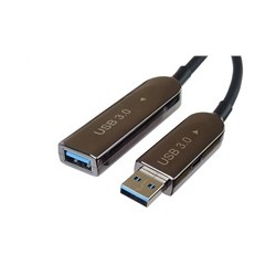 PREMIUMCORD Kabel USB3.0 + 2.0 prodlužovací optický AOC kabel A/Male - A/Female 20m