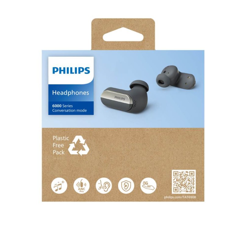 Philips TAT6908BK/00 In-ear Wireless Headphones