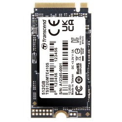 Transcend MTE410S 512GB SSD disk M.2 2242, NVMe PCIe Gen4 x4 3300MB/s R 1600MB/s W