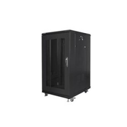 LANBERG Volně stojící skříň 19" 22U/600x800 černá (RAL9004) (v rozloženém stavu) 2 ze 3