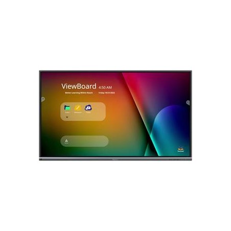 Viewsonic IFP8650-5F Interaktivní displej 86" 4K UHD/IPS/500n/8ms/3xHDMI/RS232/OPS/8xUSB/2xLAN/Repro/VESA/Android 13