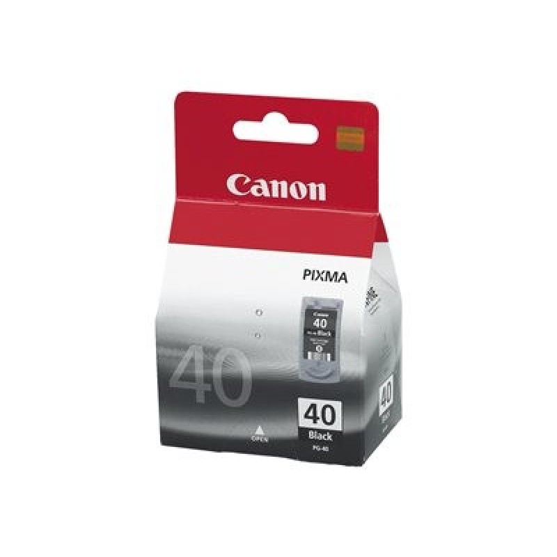 Canon CARTRIDGE PG-40 černá pro MP-150, MP-170, MP-450, PIXMA IP1x00, IP2x00, MP1x0, MP-210 (490 str.)