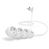 CONNECT IT prodlužovací kabel 230 V, 3 zásuvky, 1,5 m, s vypínačem (bílý) CES1014WH