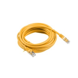 LANBERG Patch kabel cat6 FTP 15m žlutý Fluke Passed PCF610CC1500Y