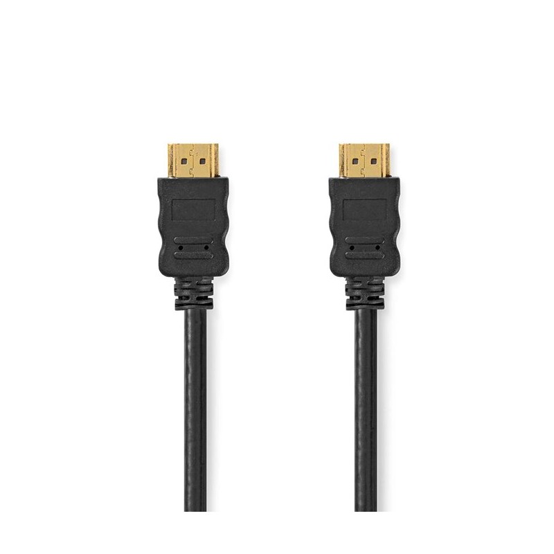 Nedis CVGB34060BK20 - High Speed HDMI Kabel s Ethernetem | Konektor HDMI - HDMI | 4K@60Hz | 2.00 m | Černá