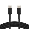 Belkin BOOST CHARGE USB-C/USB-C kabel, 2m, černý - odolný