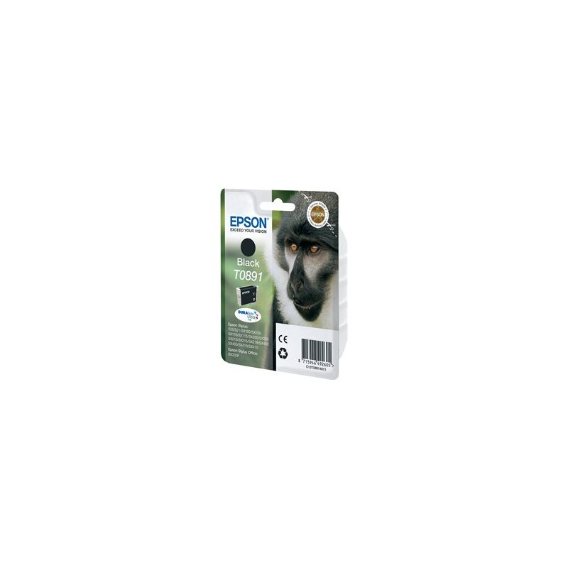 EPSON Black Ink Cartridge SX10x 20x 40x (T0891)