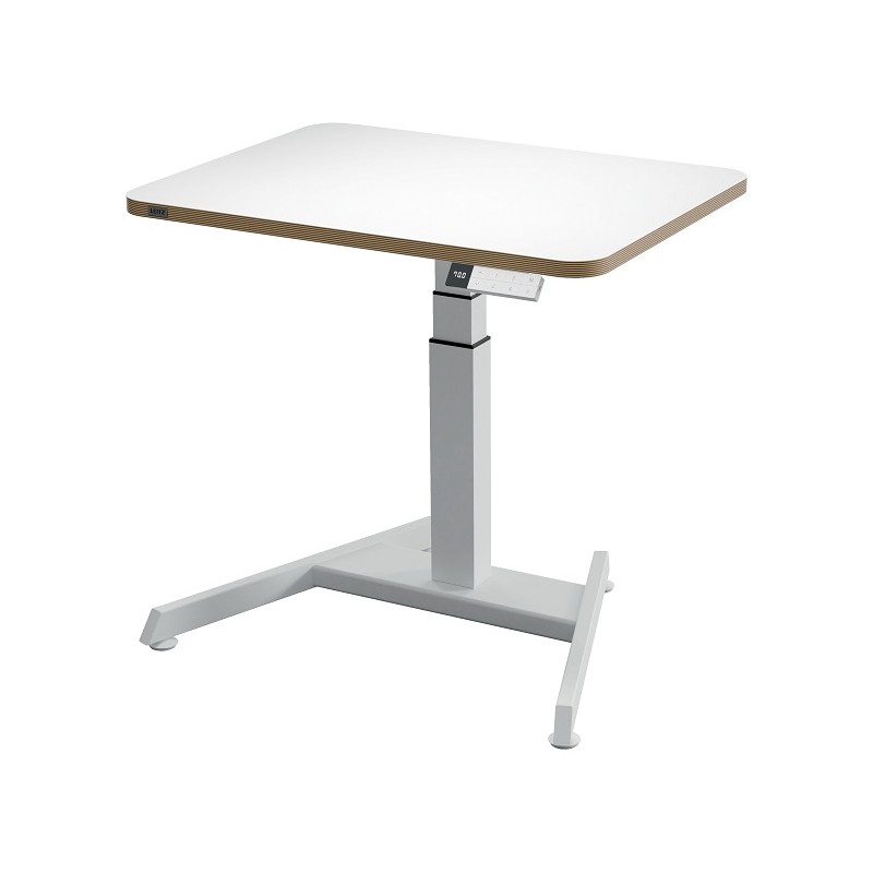 Leitz Ergo výškově nastavitelný elektrický ergonomický stůl, bílý