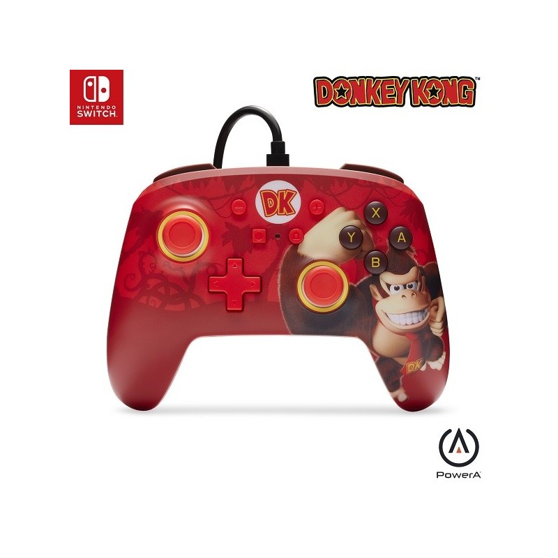 PowerA Vylepšený kabelový ovladač pro Nintendo - Donkey Kong FlexPokémon Charizard Firestorm