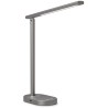 CONNECT IT SHINE stolní LED lampička,USB výstup, ŠEDÁ