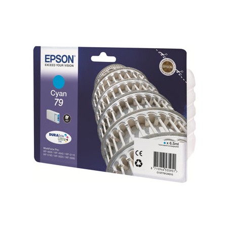 EPSON Ink bar WorkForce-5xxx Series Ink Cartridge 79 Cyan - 6,5ml, BAR 800 stran