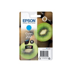 EPSON ink bar Singlepack "Kiwi" Cyan 202 Claria Premium Ink 4,1 ml, BAR 300 stran