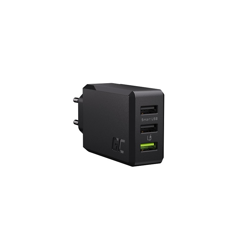 Green Cell GC ChargeSource 3 3xUSB 30W with fast charging technology Ultra Charge and Smart Charge