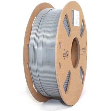 GEMBIRD Tisková struna (filament), PETG, 1,75mm, 1kg, šedá