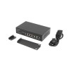 Lanberg Switch 4X 100MB PoE+/2X 100MB Unmanaged Rack 10"/19" Fast Ethernet 60W
