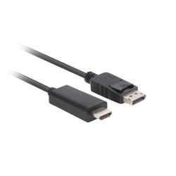 Lanberg DisplayPort(M) V1.1 - HDMI(M) Kabel 1,8M černý