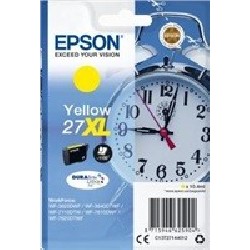EPSON ink bar Singlepack "Budík" Yellow 27XL DURABrite Ultra Ink