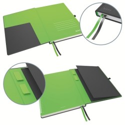 LEITZ Zápisník Complete, velikost iPAD, linka, černá
